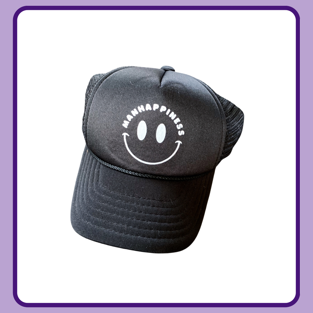 MANHAPPINESS TRUCKER HAT
