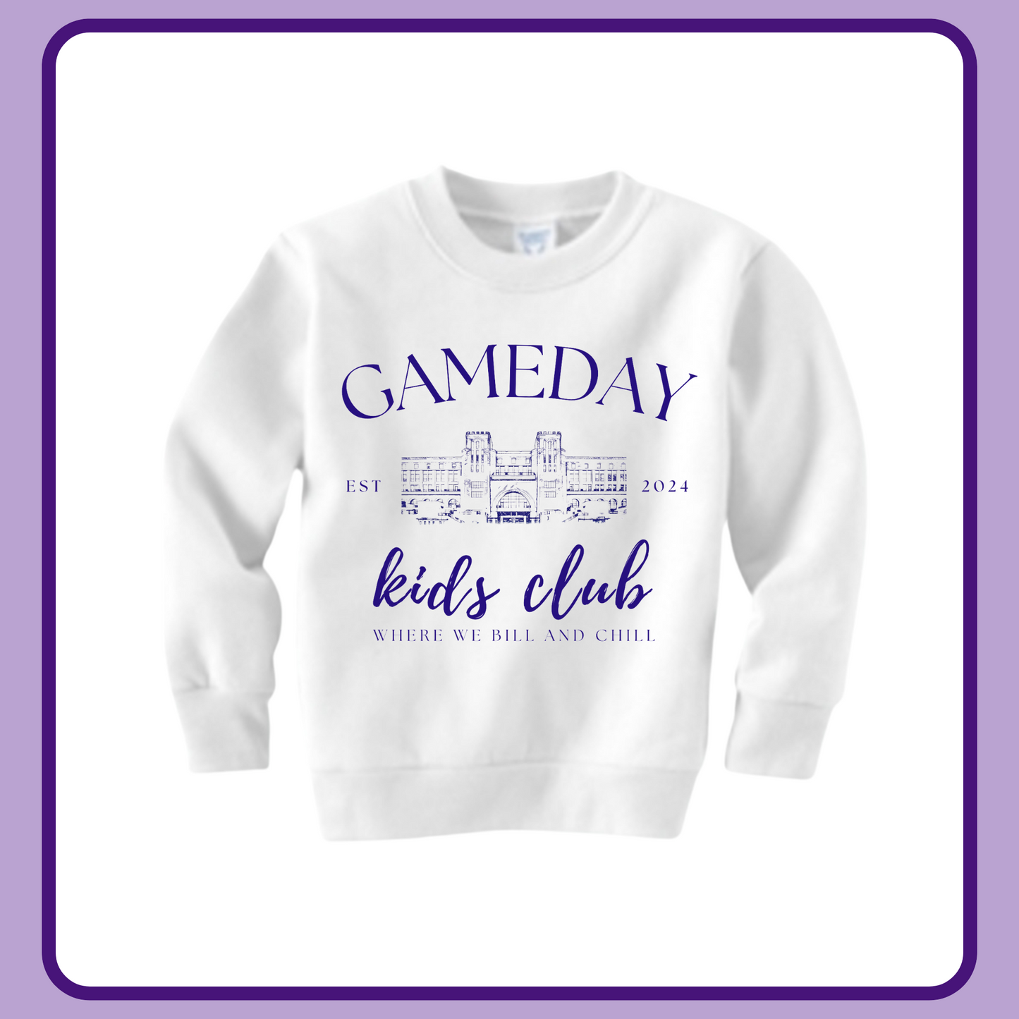 KIDS CLUB CREWNECK (Ready to Ship)