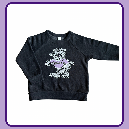 VINTAGE WILDCAT VIBES CREWNECK (Ready to Ship)