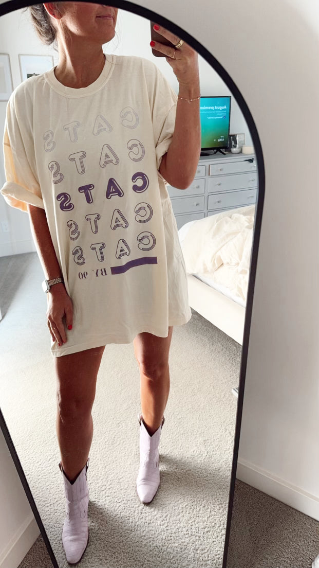 CATS BY 90—ADULT TEE