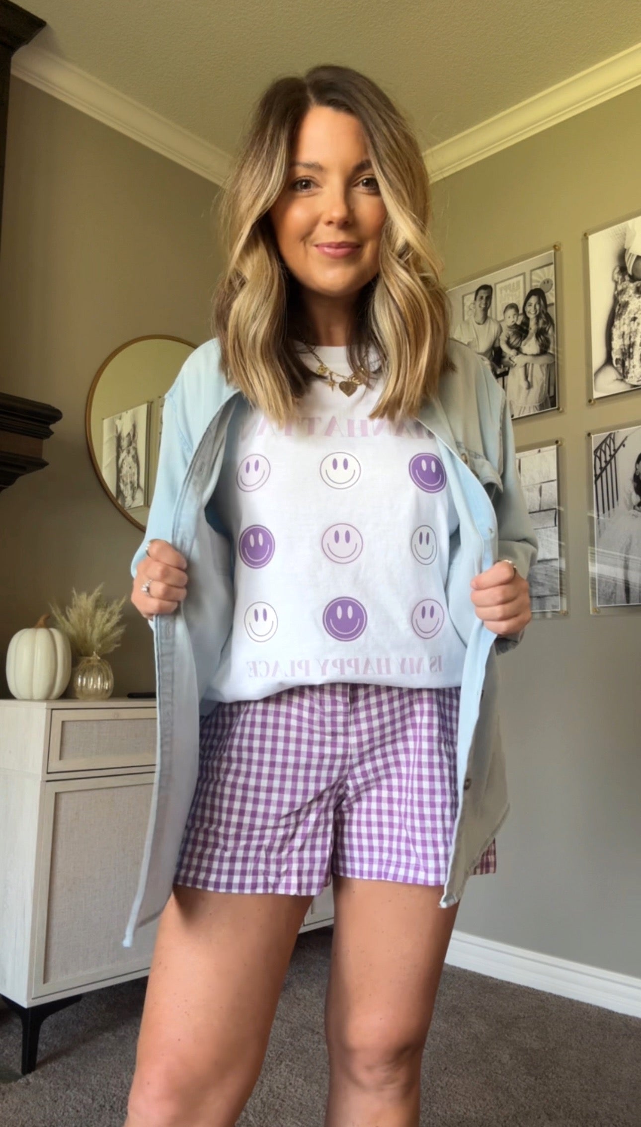 MANHATTAN IS MY HAPPY PLACE—ADULT TEE