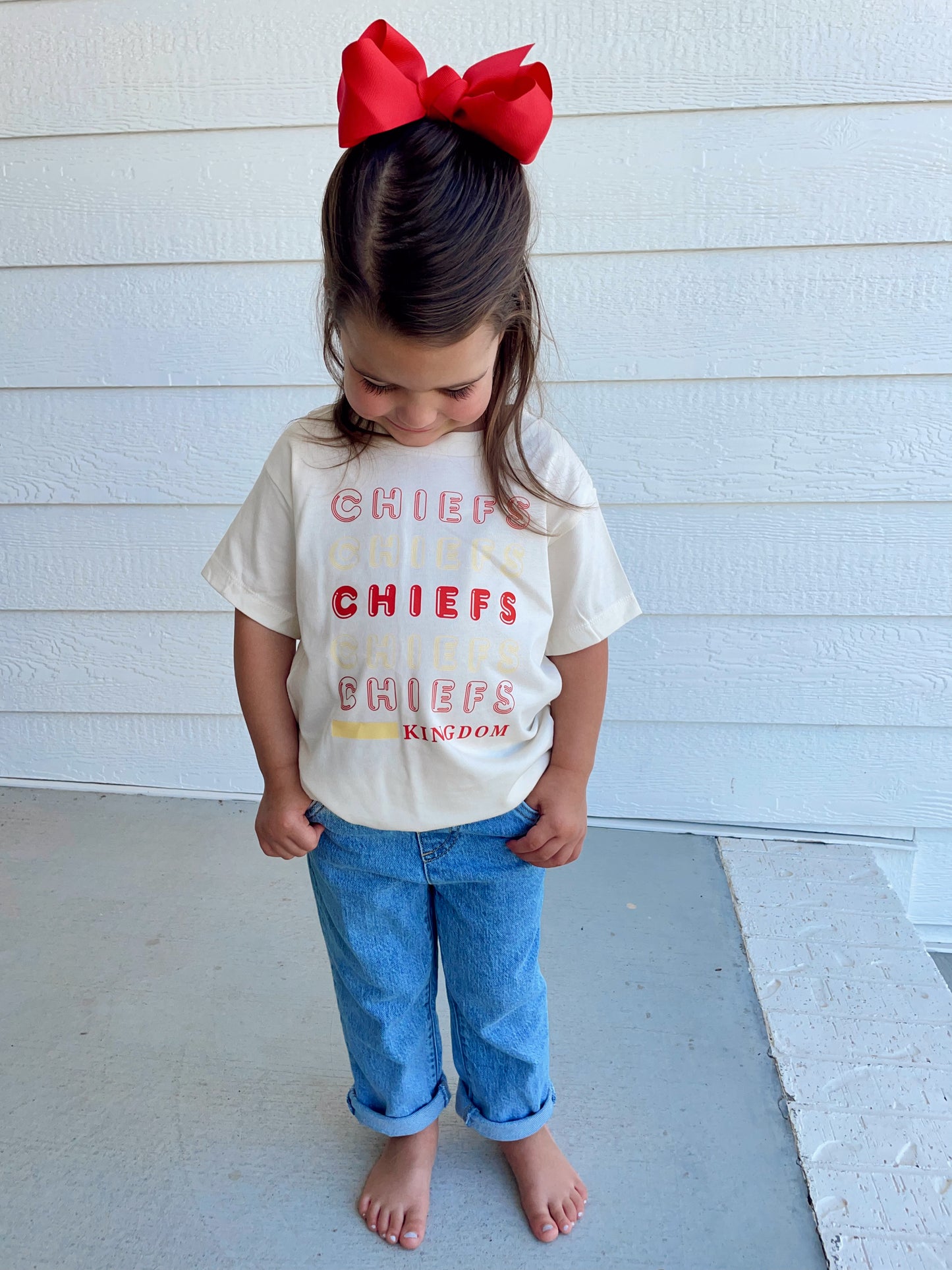 CHIEFS KINGDOM ONESIE/TEE