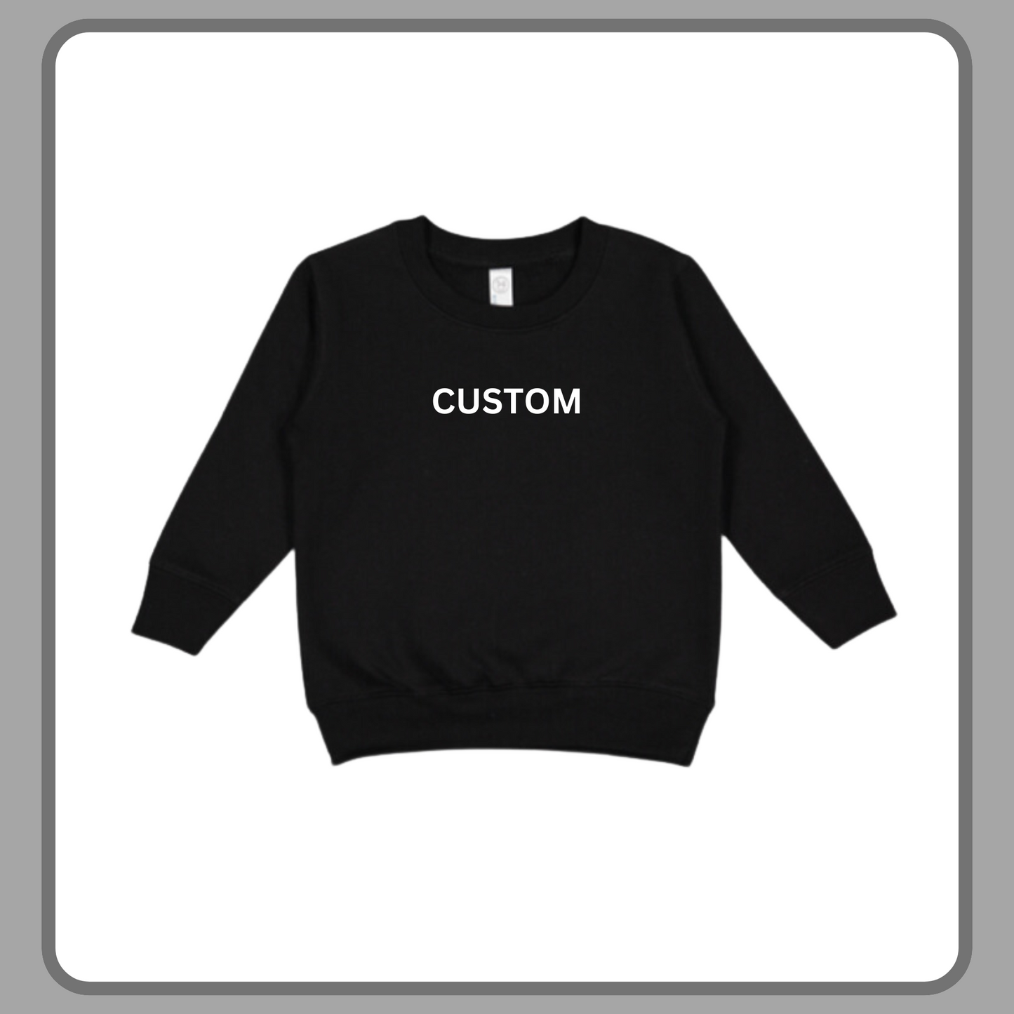 CUSTOM KIDS SWEATSHIRT