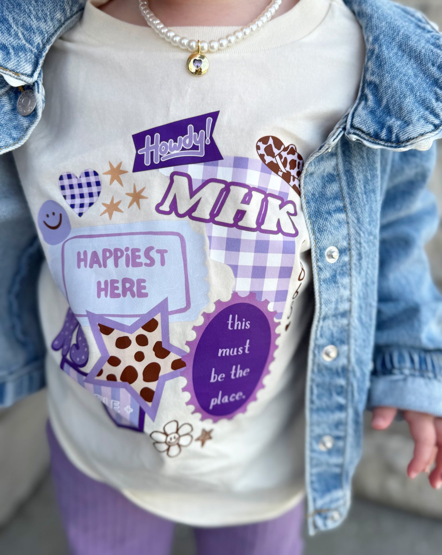 MANHAPPY COLLAGE- INFANT ONESIE + TODDLER/YOUTH TEE