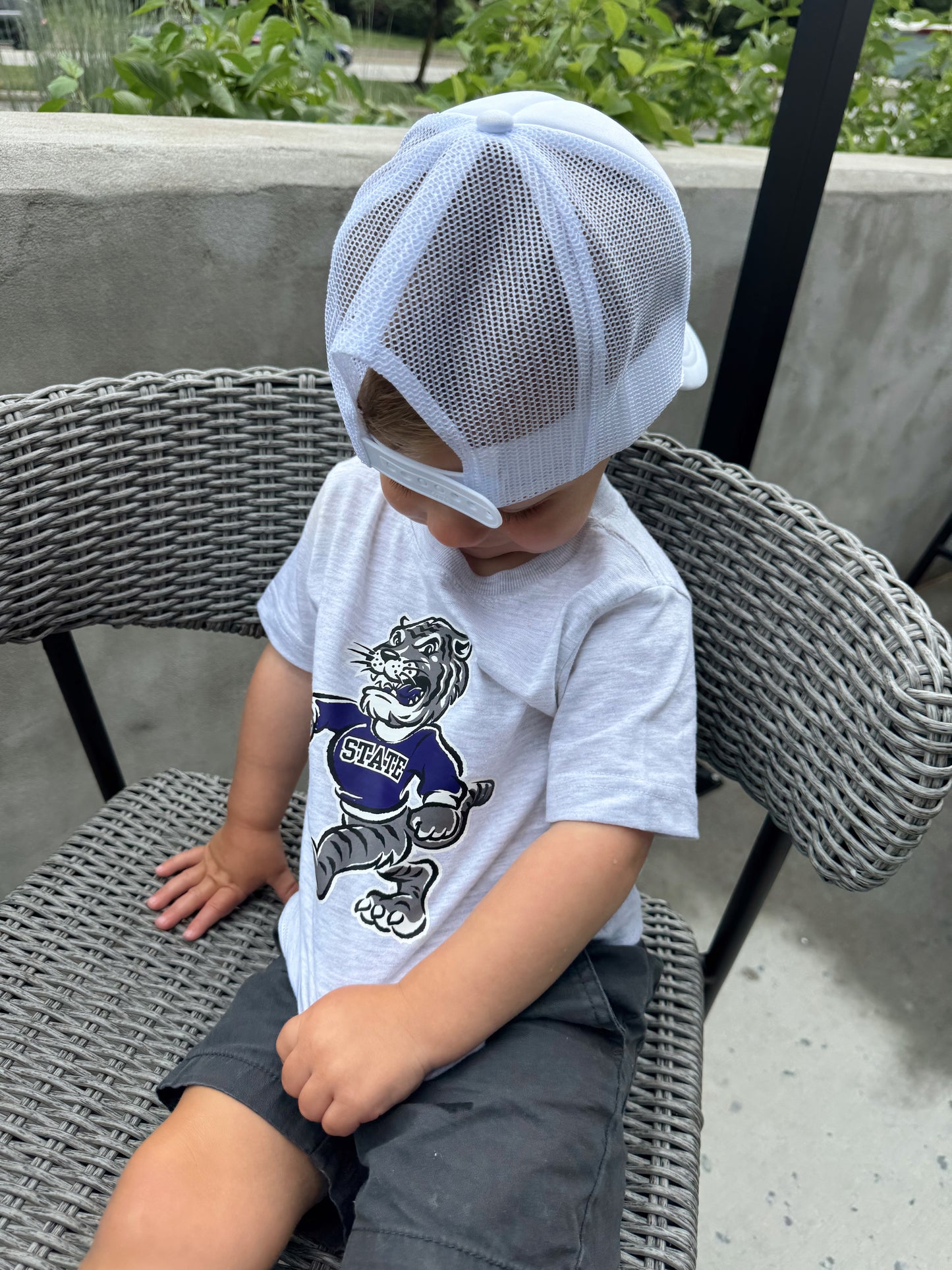 WILDCAT (ASH)—INFANT, TODDLER + YOUTH TEE