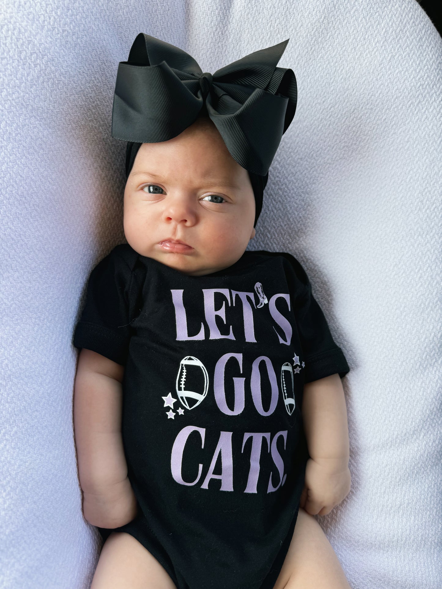 LET’S GO CATS ONESIE/TEE