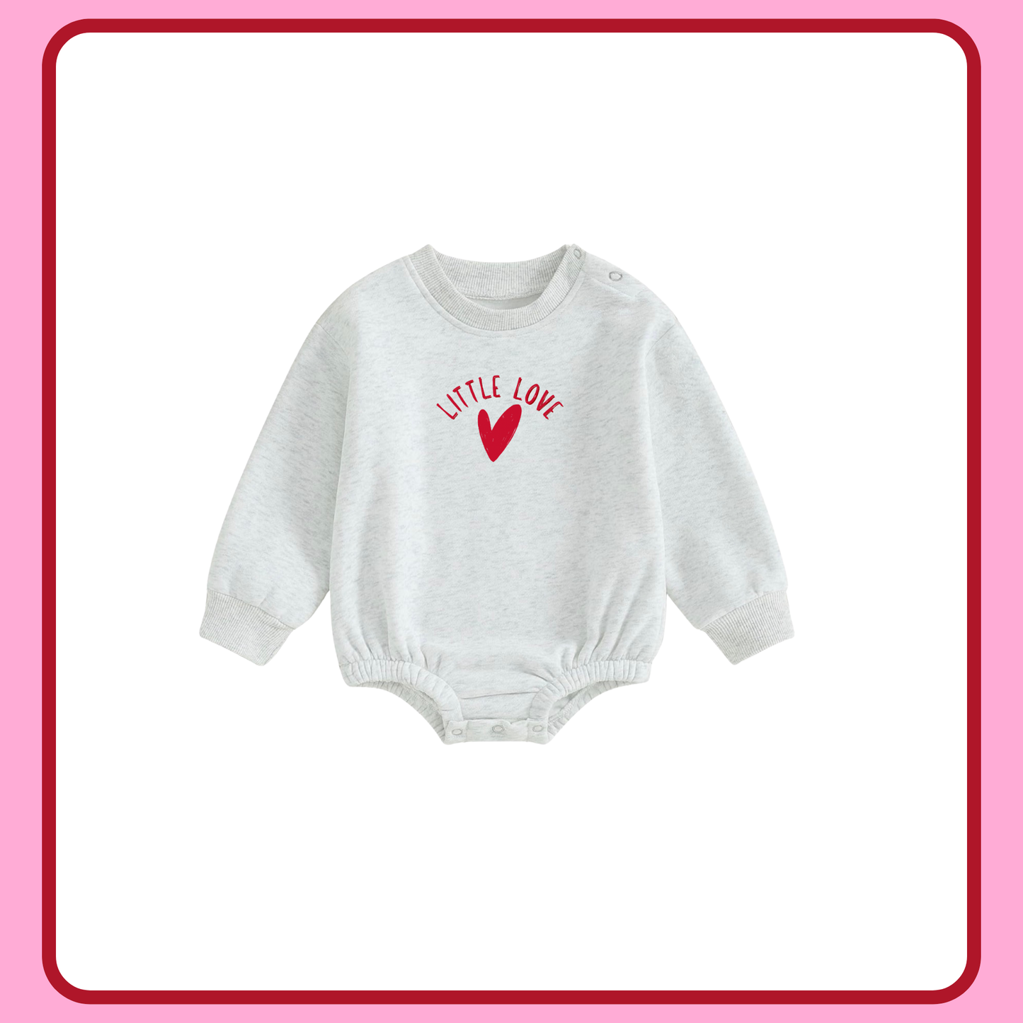 LITTLE LOVE-  INFANTBUBBLE ROMPER