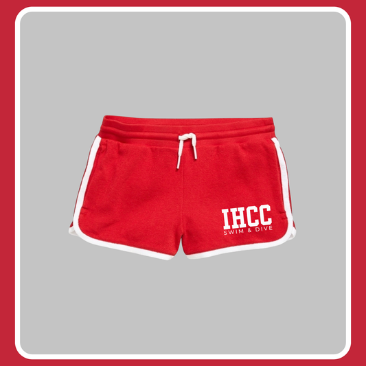 IHCC SWIM & DIVE DOLPHIN HEM SHORTS- YOUTH