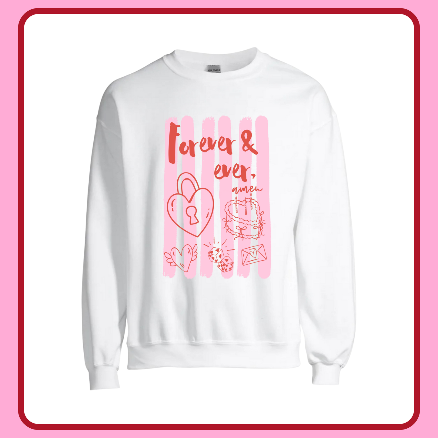 FOREVER & EVER AMEN—ADULT CREWNECK