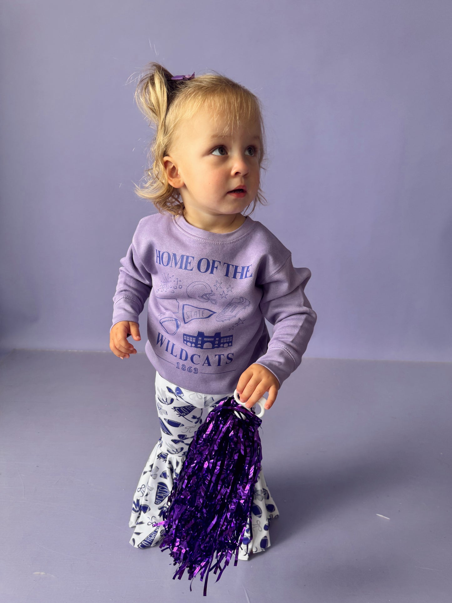 HOME OF THE WILDCATS— TODDLER CREWNECK
