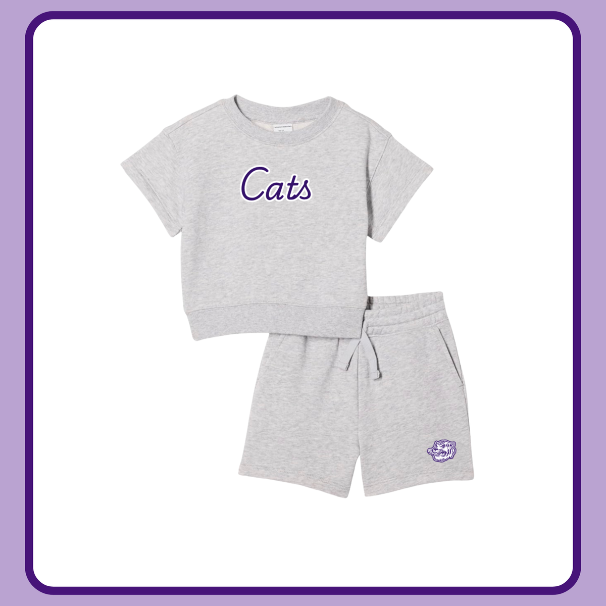 GRAY CATS SET- TODDLER