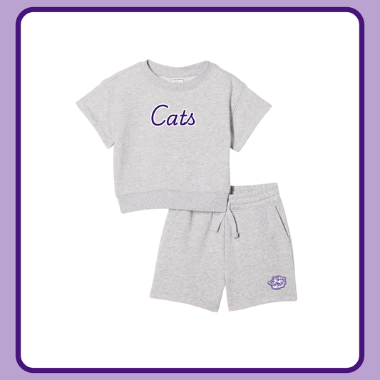 GRAY CATS SET- TODDLER