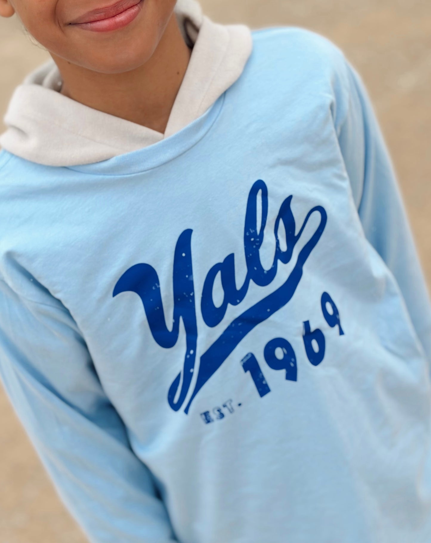 BLUE YALS- INFANT ONESIE + TODDLER/YOUTH TEE (LONG SLEEVE)