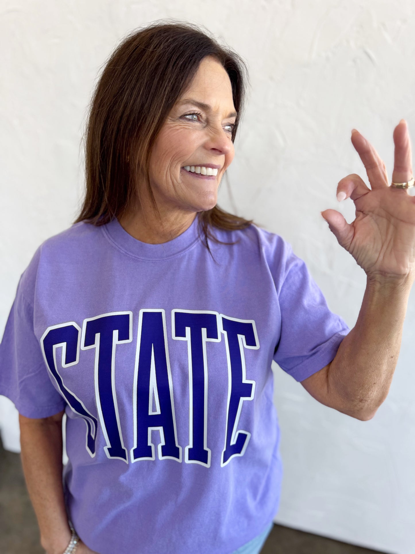 LAVENDER STATE- ADULT TEE