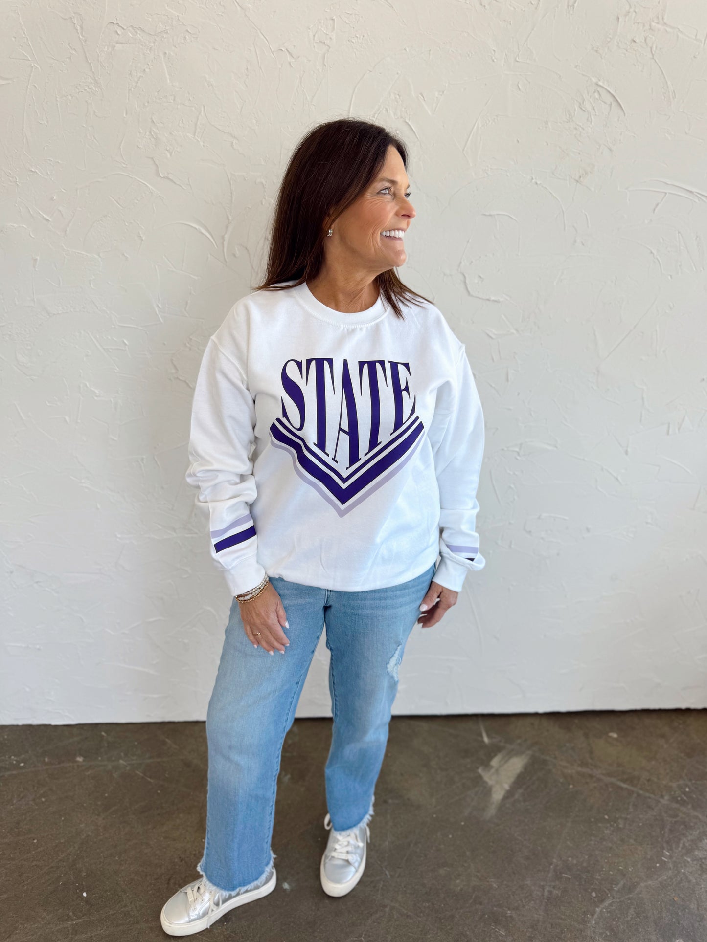 RETRO STATE- ADULT CREWNECK