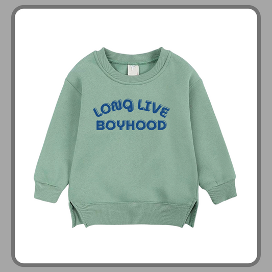 LONG LIVE BOYHOOD CREWNECK