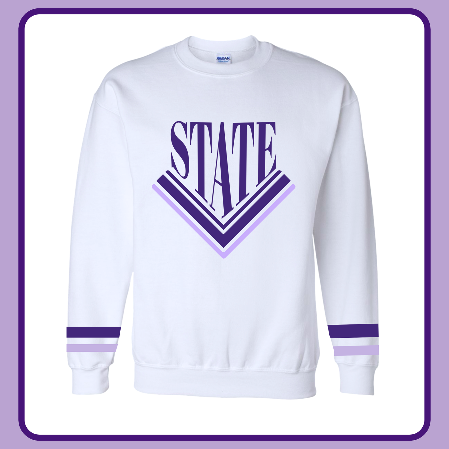 RETRO STATE- ADULT CREWNECK