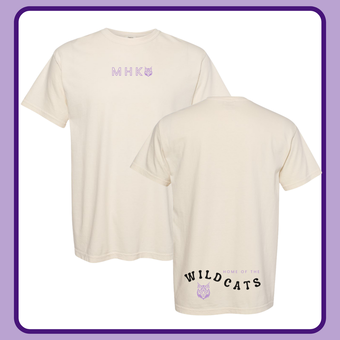 HOME OF THE WILDCATS— ADULT TEE