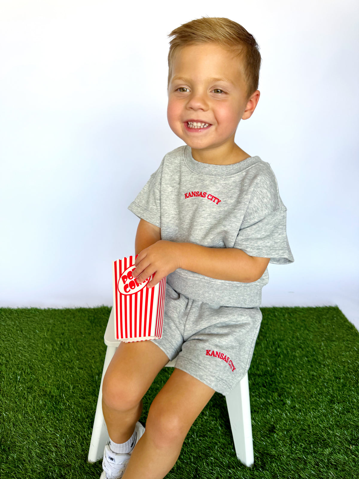 GRAY KANSAS CITY SET- INFANT/TODDLER
