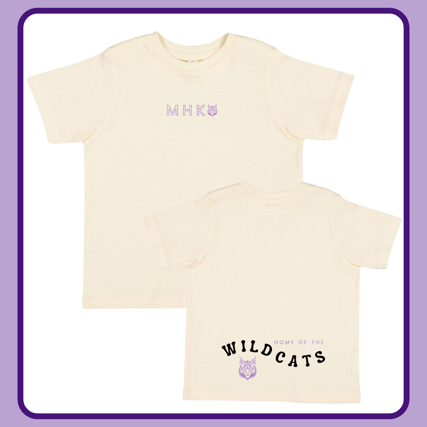 HOME OF THE WILDCATS TEE