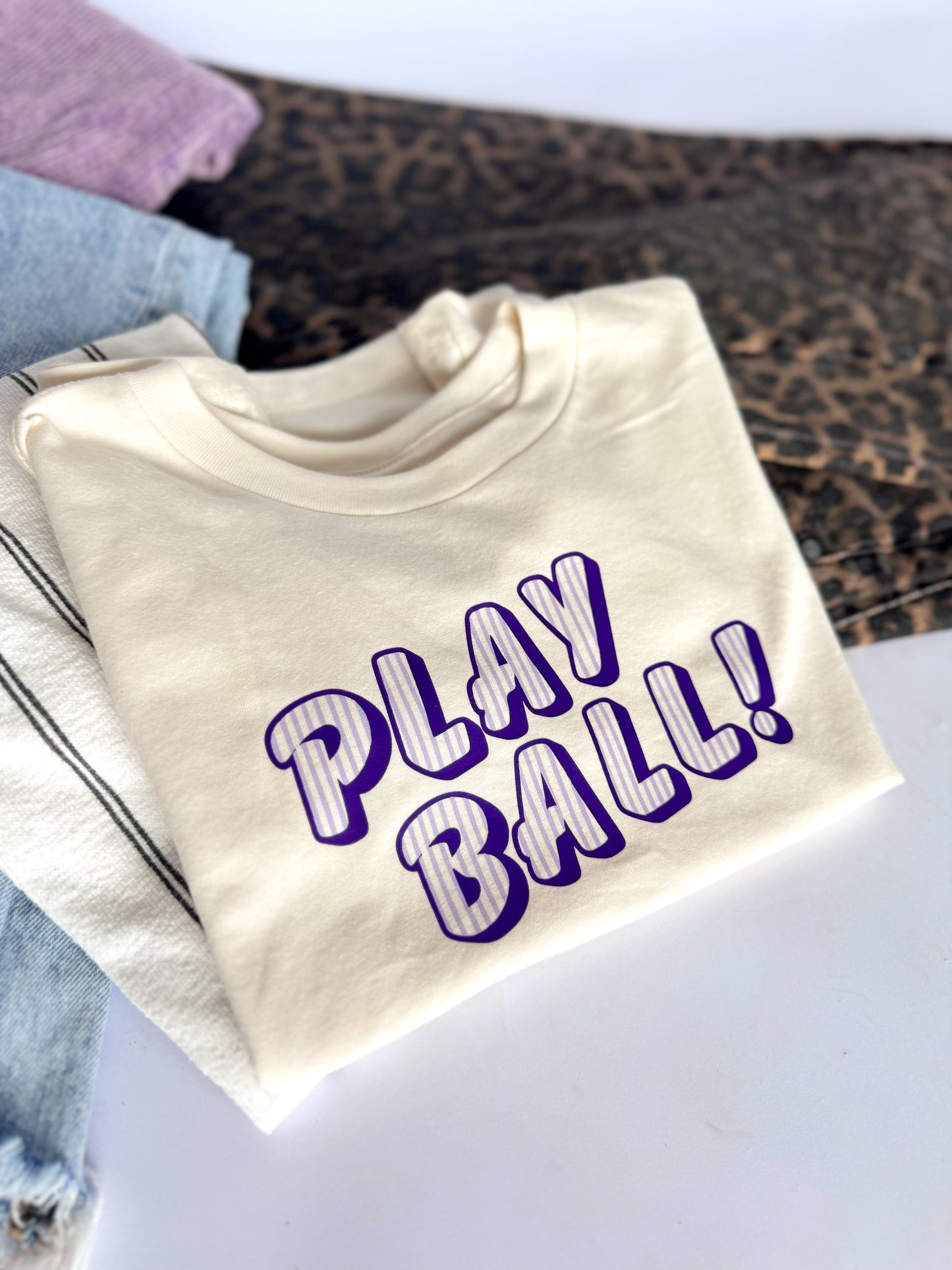 PLAY BALL- TODDLER + YOUTH TEE