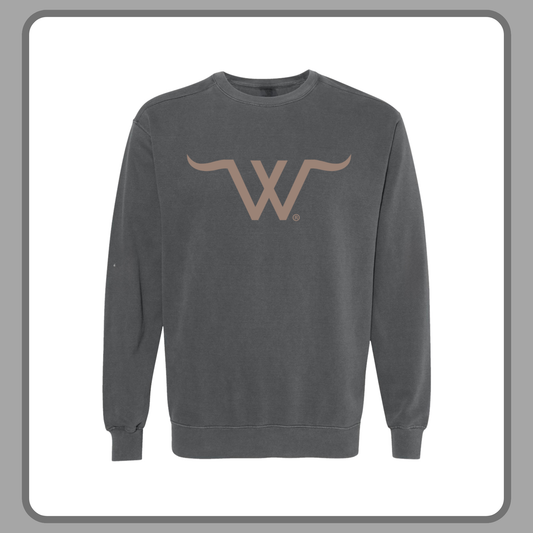 PEPPER SIMPLE LOGO CREWNECK SWEATSHIRT