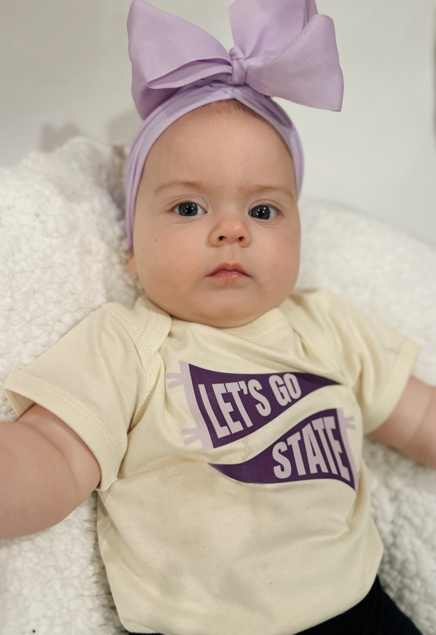 LET’S GO STATE ONESIE/TEE