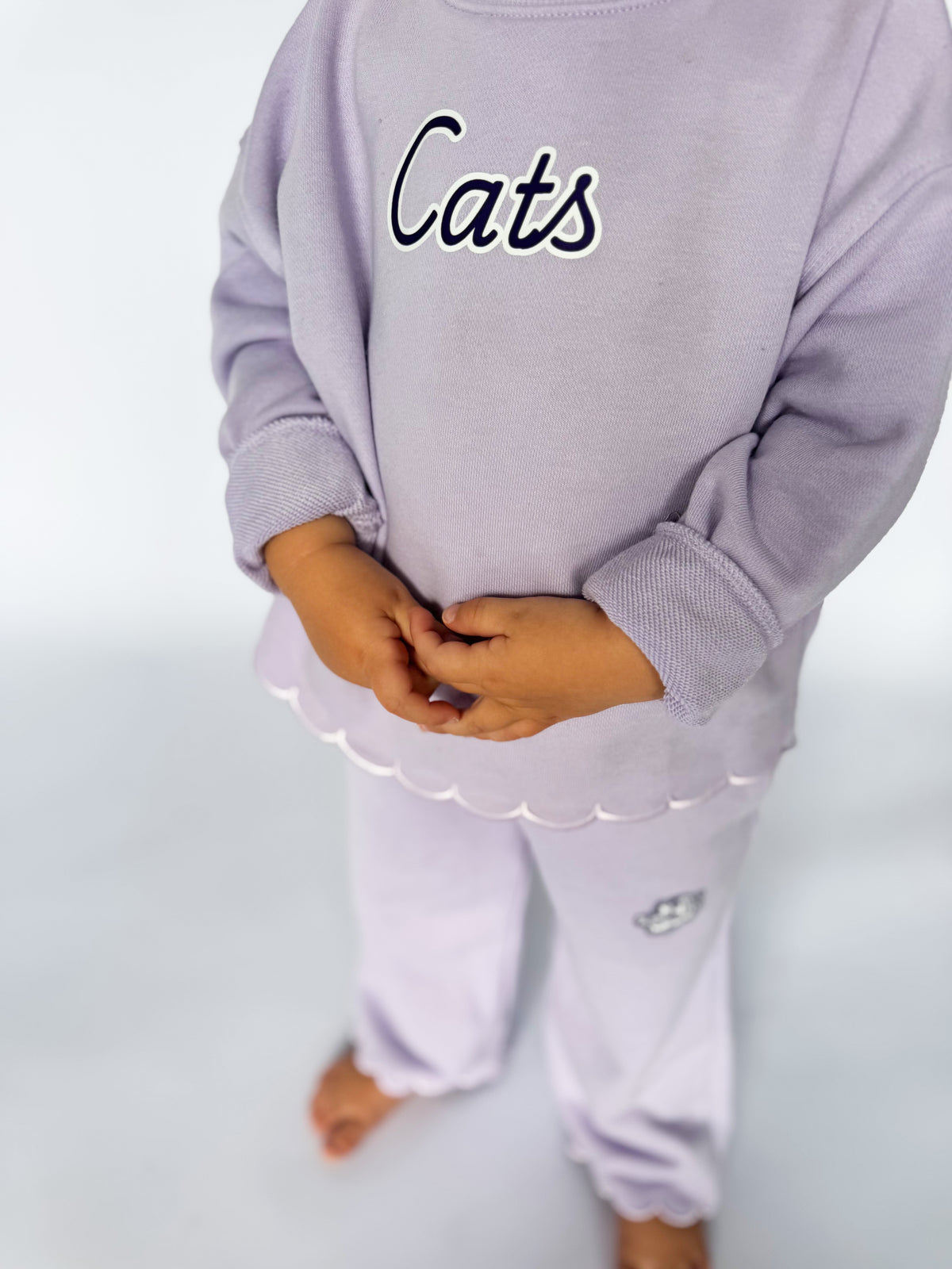 LAVENDER CATS SET- TODDLER