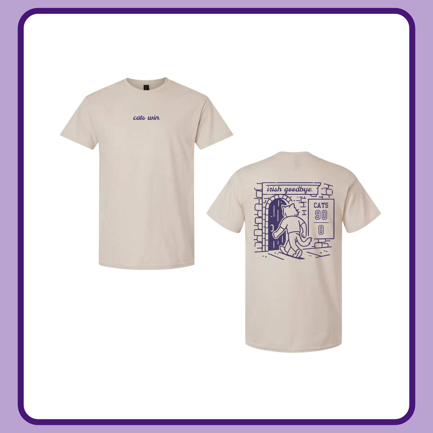 IRISH GOODBYE— INFANT ONESIE + TODDLER/YOUTH TEE