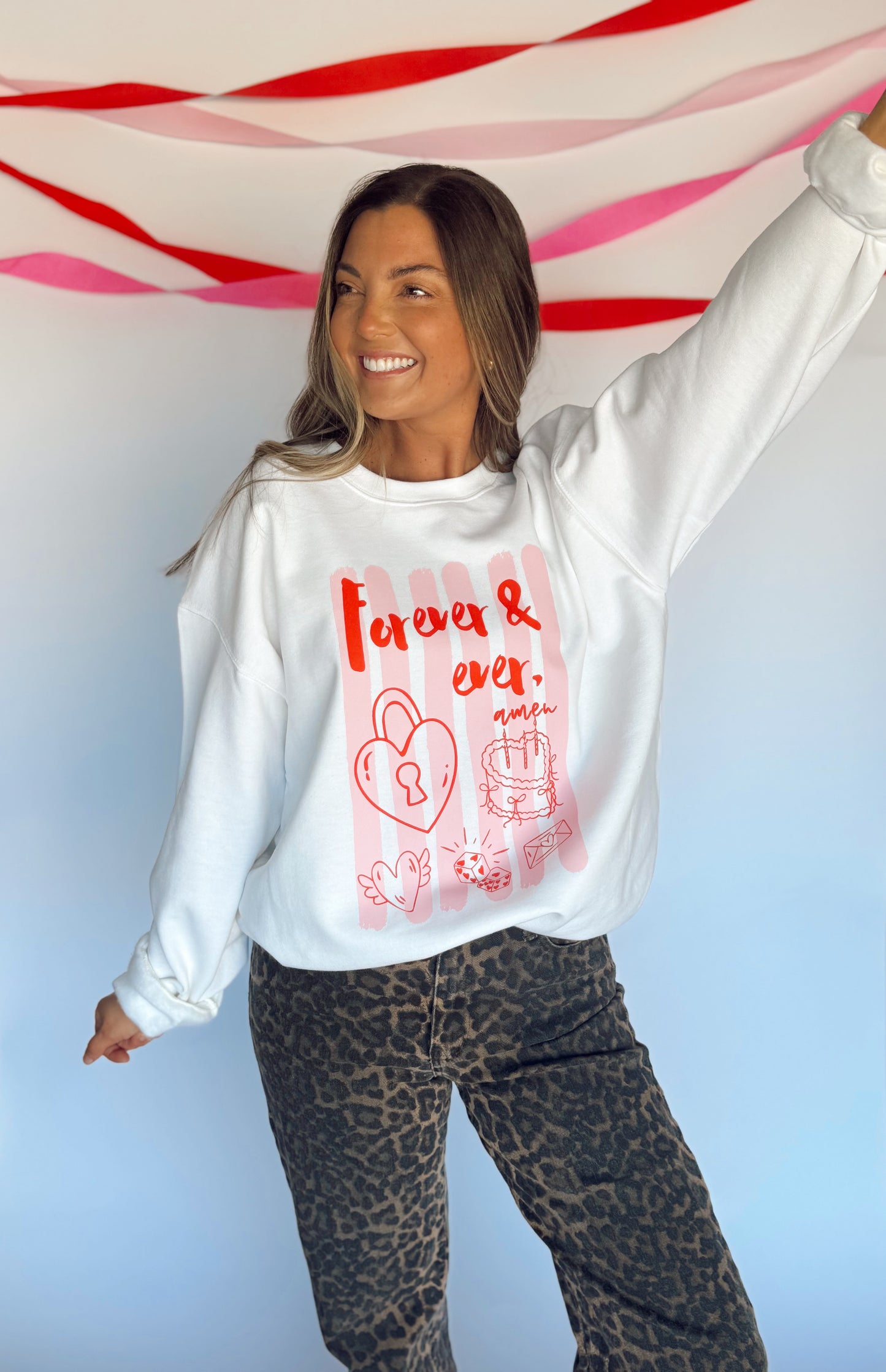 FOREVER & EVER AMEN—ADULT CREWNECK