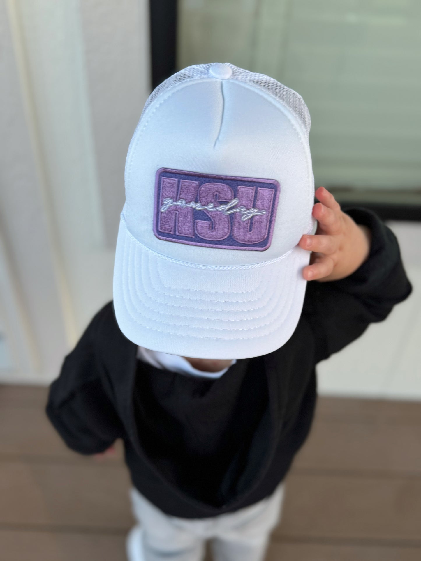KSU GAMEDAY PATCH TRUCKER HAT