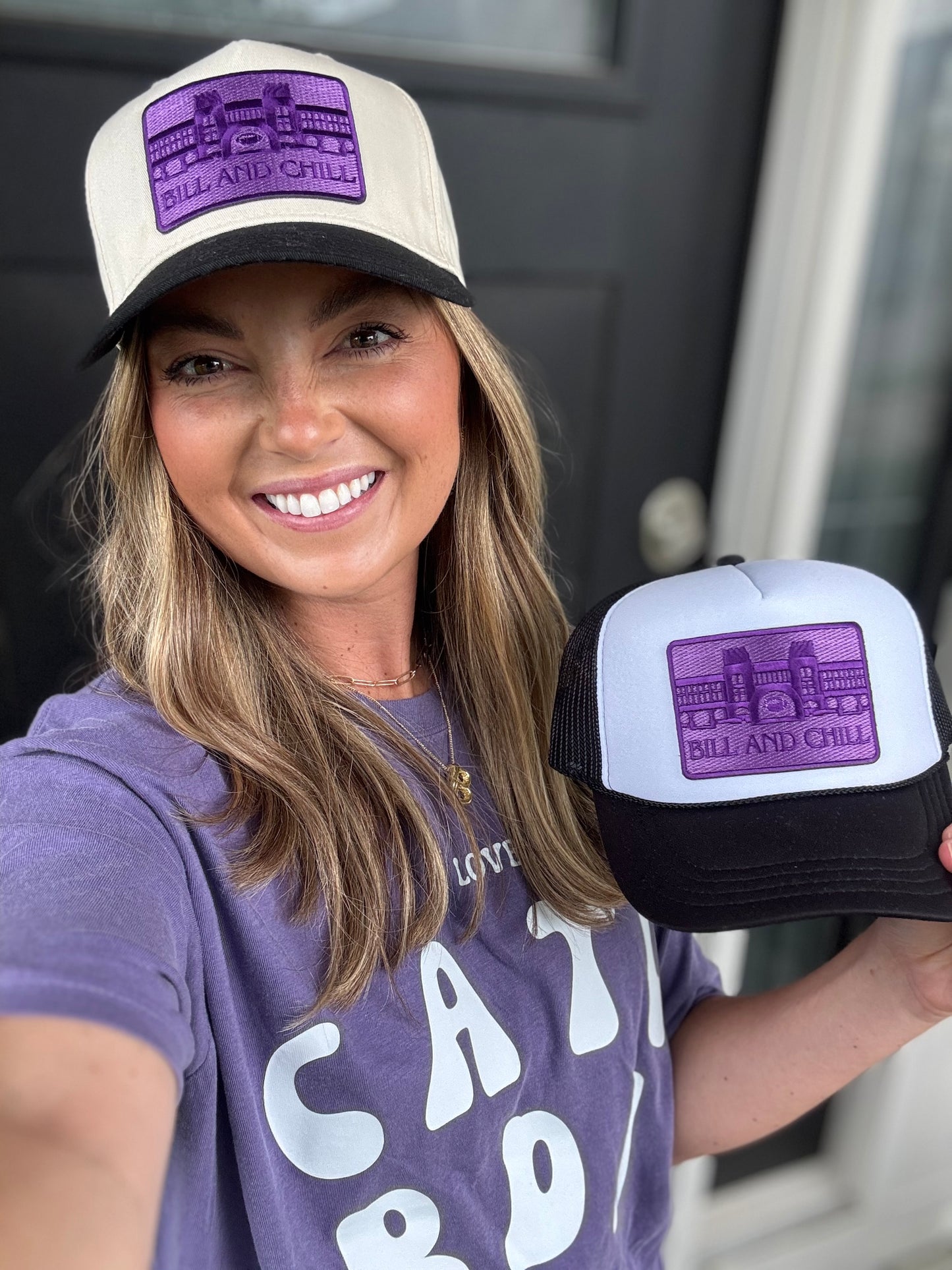 BILL AND CHILL TWILL TRUCKER HAT—ADULT