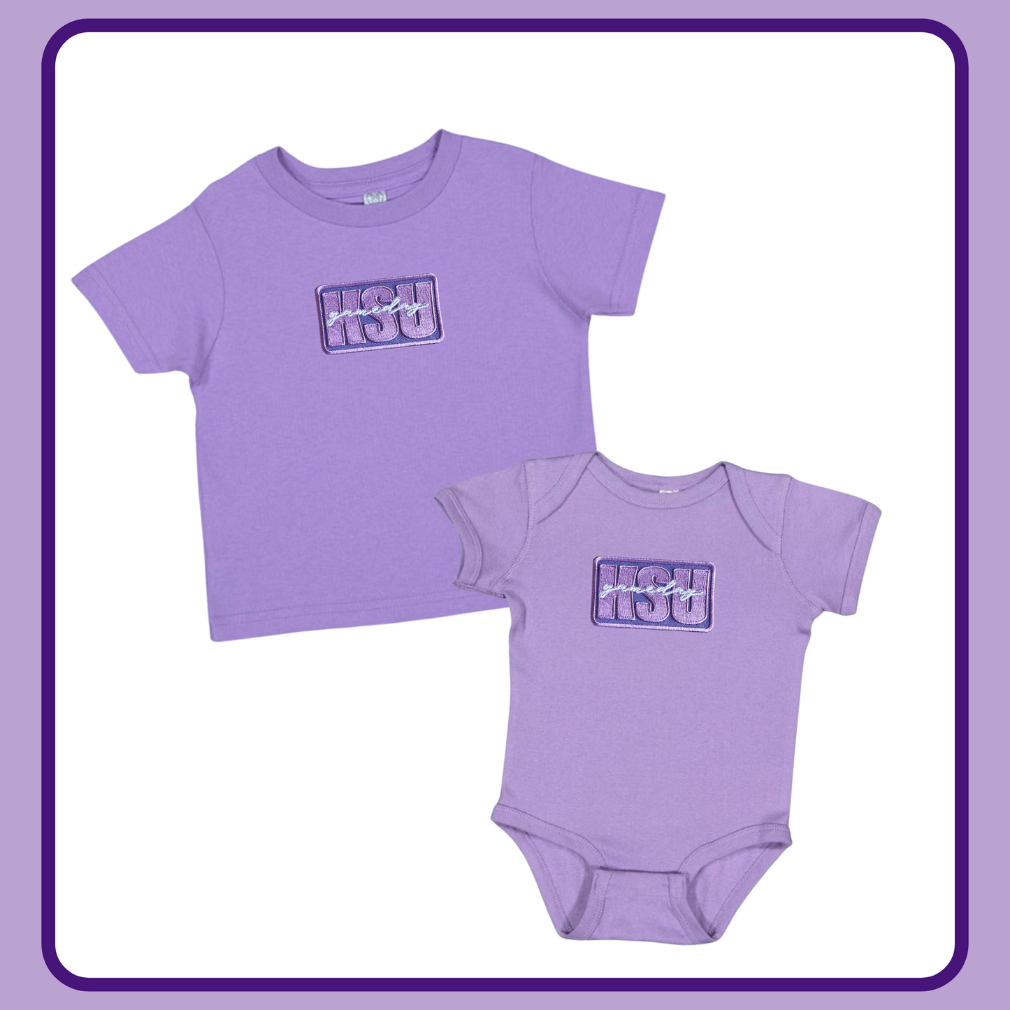 KSU GAMEDAY PATCH ONESIE/TEE