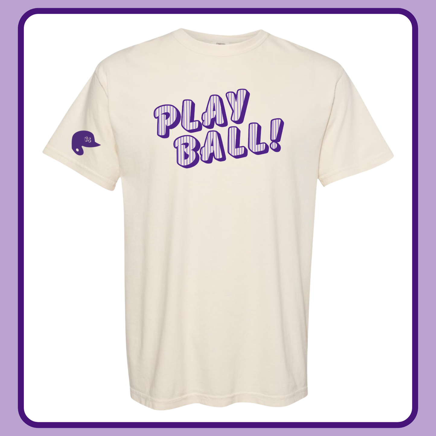 PLAY BALL- ADULT TEE