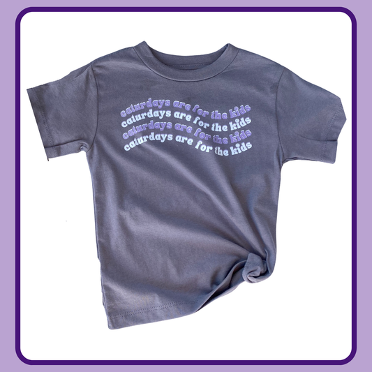 CATURDAYS ARE FOR THE KIDS ONESIE/TEE