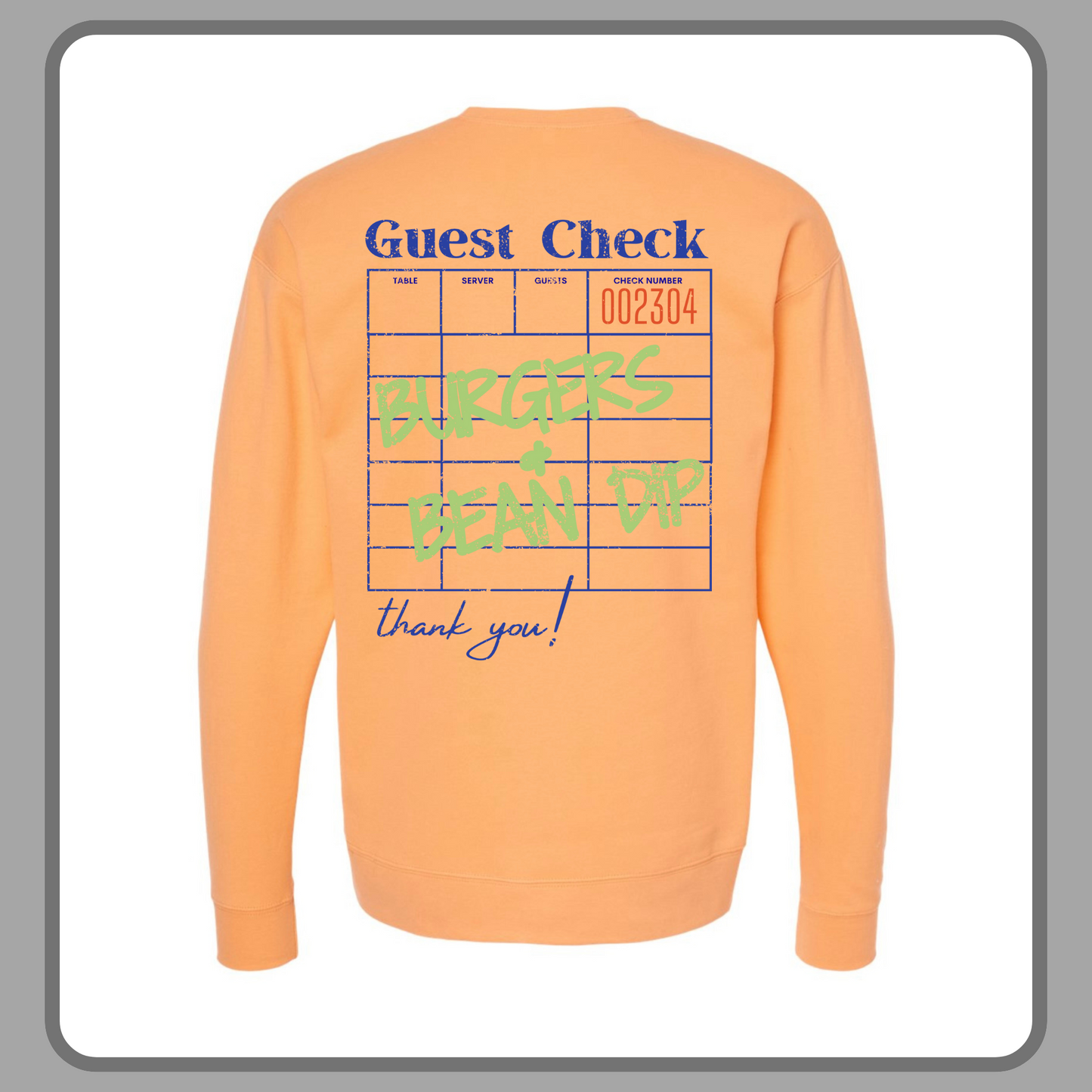 SEE YOU AT SO LONG ORANGE— ADULT CREW