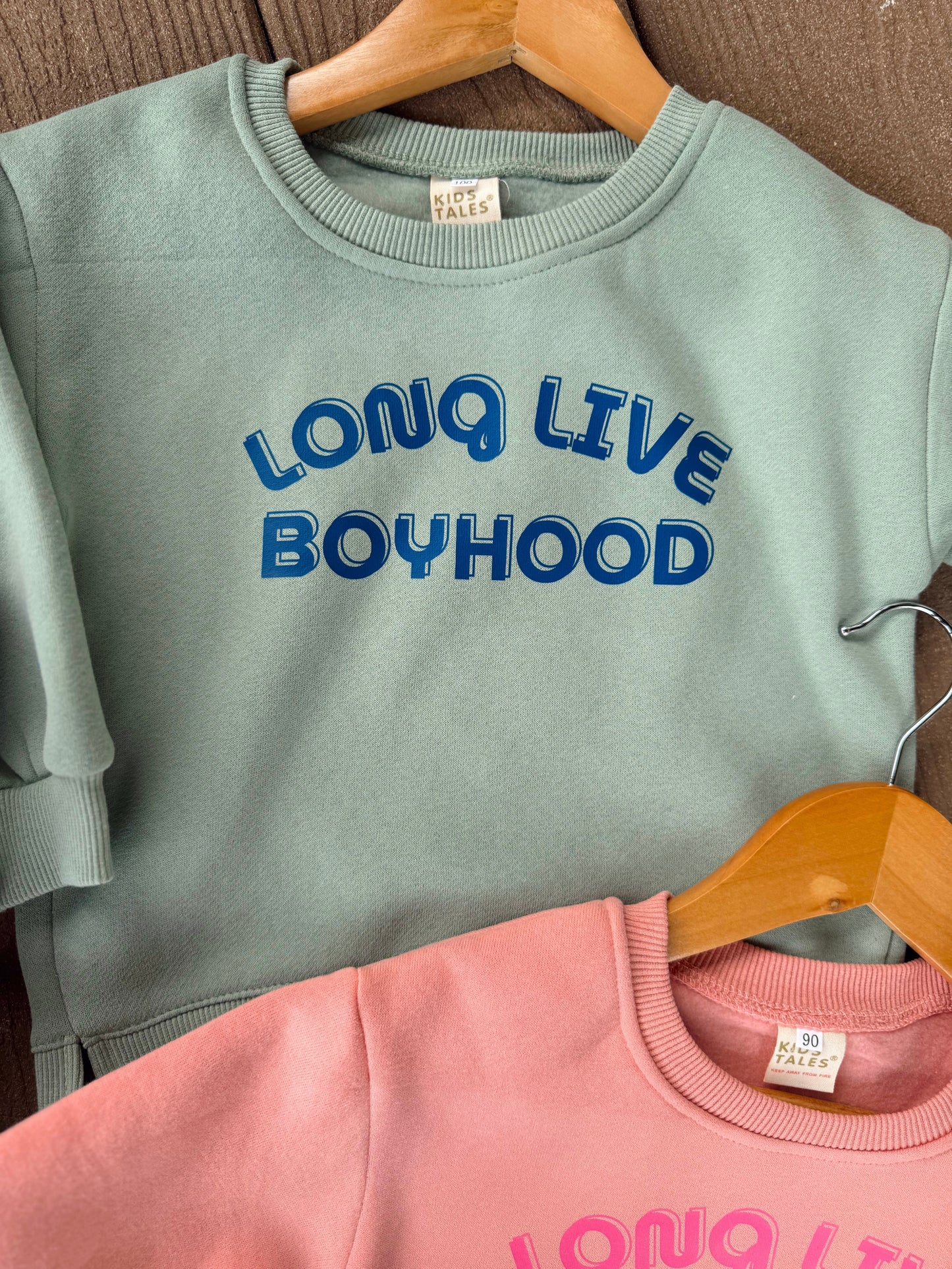 LONG LIVE BOYHOOD CREWNECK