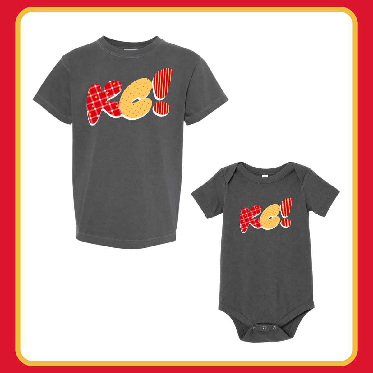 KC!- INFANT ONESIE+TODDLER/YOUTH TEE