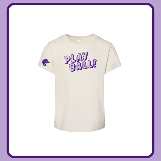 PLAY BALL- TODDLER + YOUTH TEE