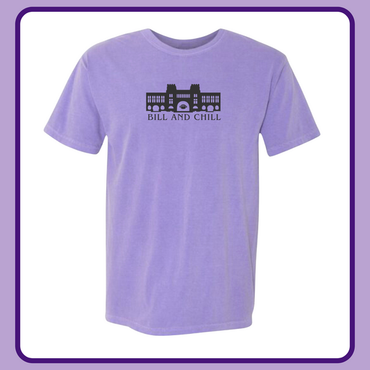 LAVENDER BILL & CHILL — ADULT TEE