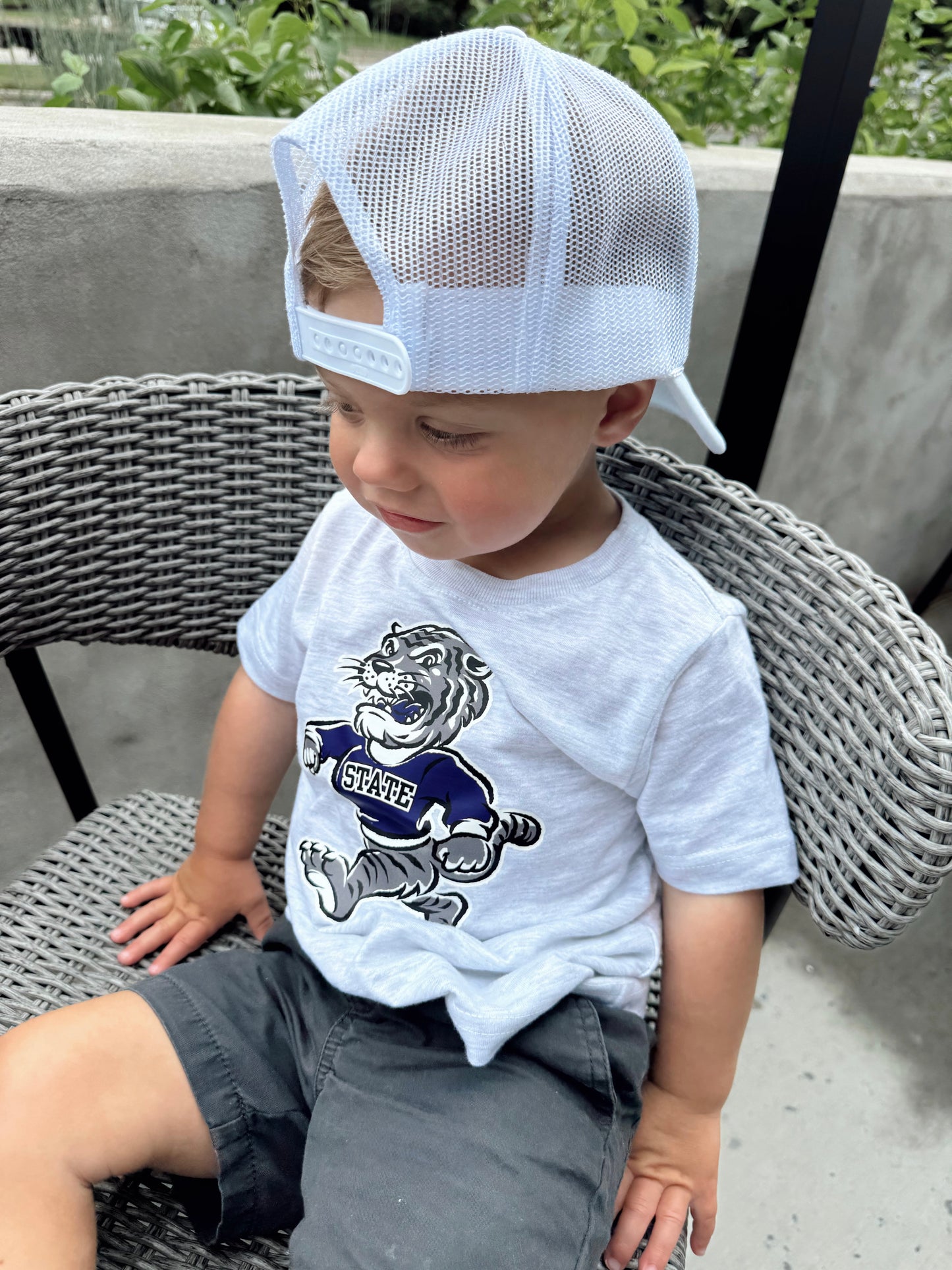 WILDCAT (ASH)—INFANT, TODDLER + YOUTH TEE