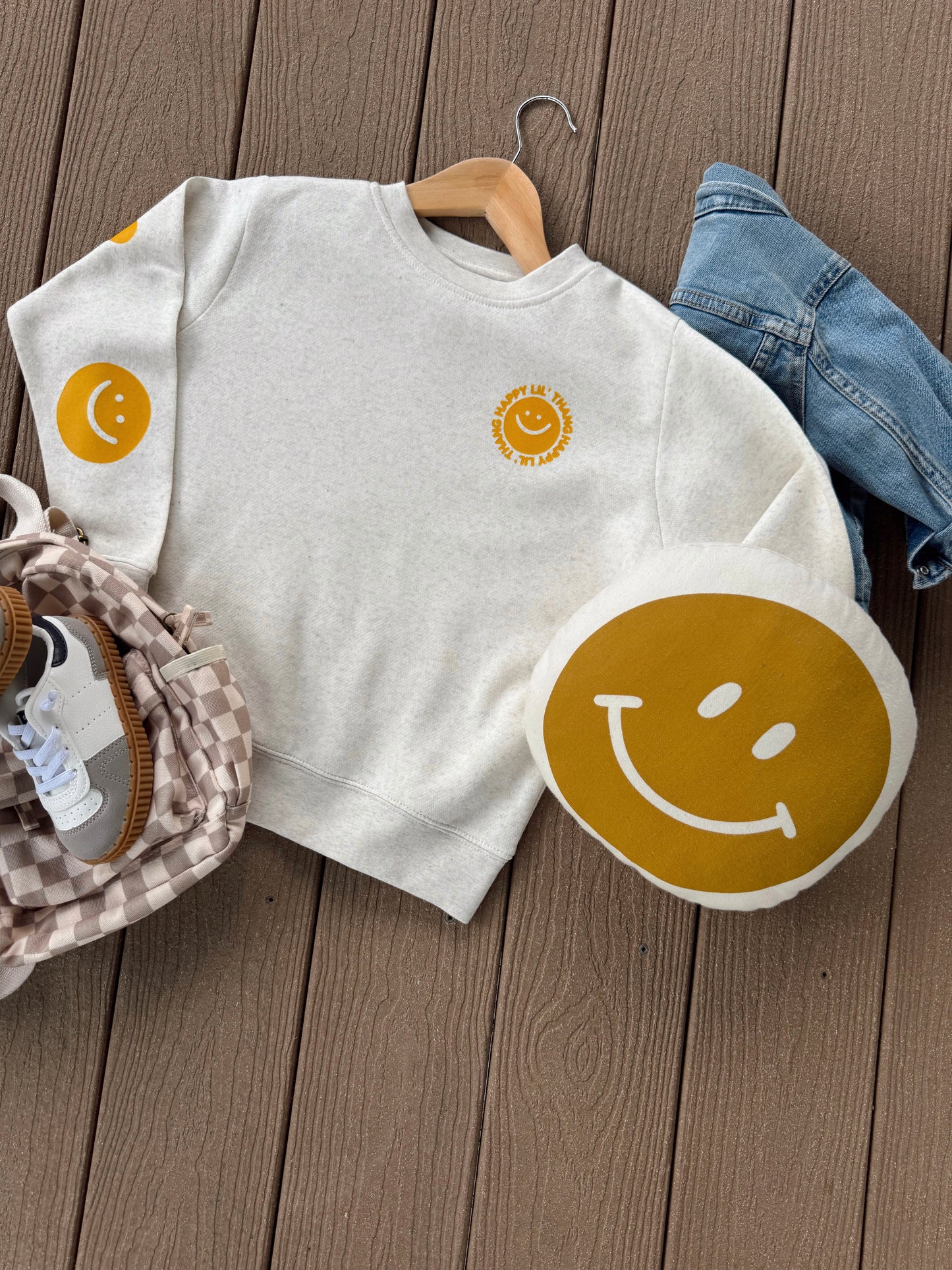 HAPPY LIL’ THANG CREWNECK