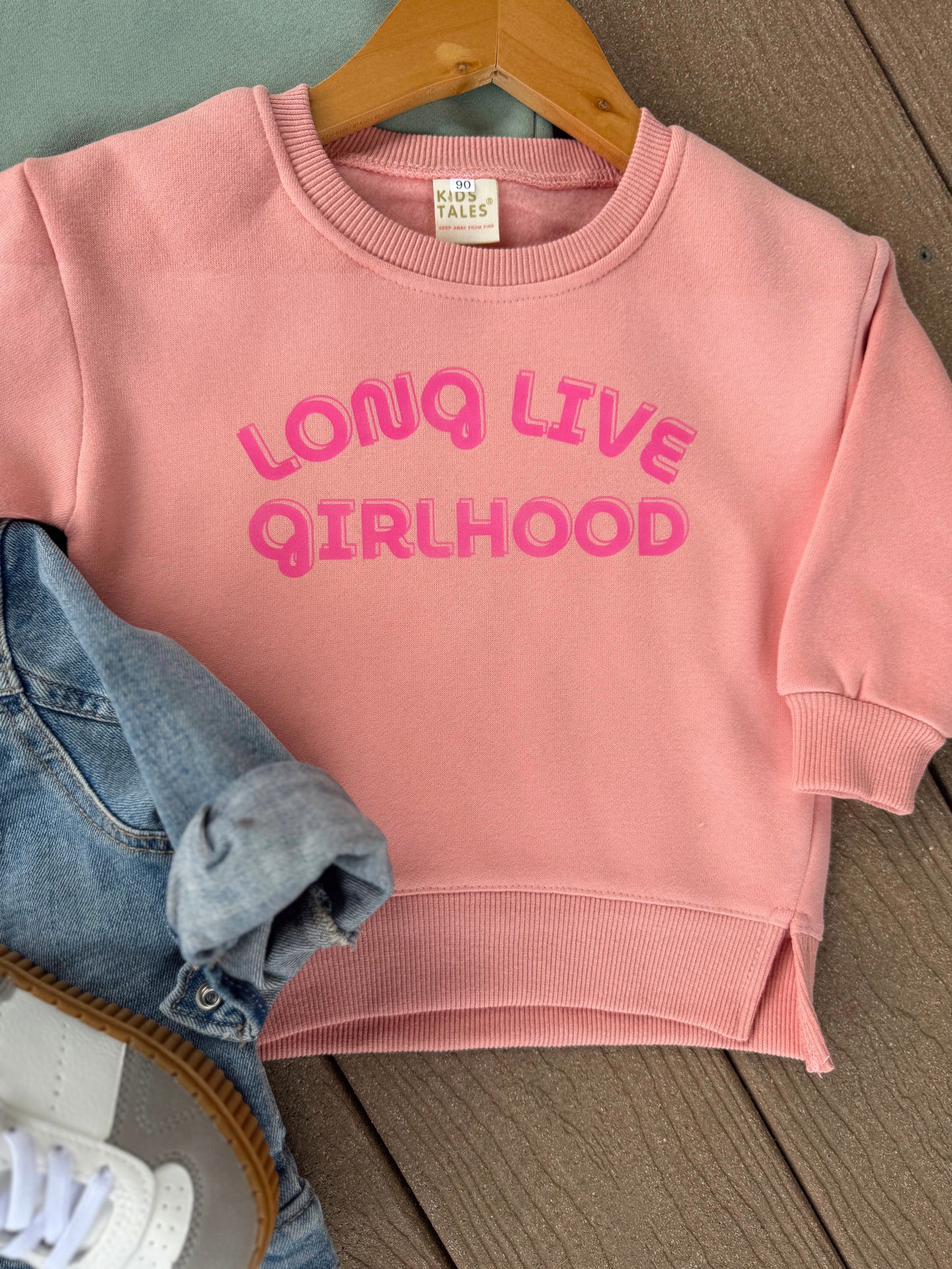 LONG LIVE GIRLHOOD CREWNECK