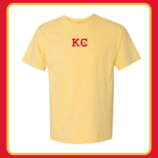 KC SMILEY- ADULT TEE