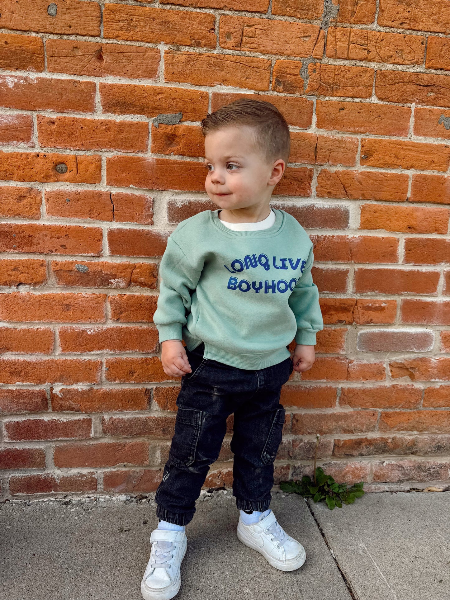 LONG LIVE BOYHOOD CREWNECK