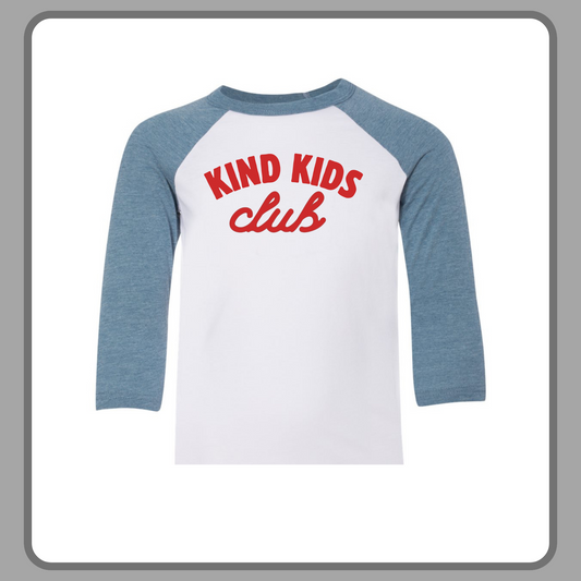 KIND KIDS CLUB BASEBALL TEE