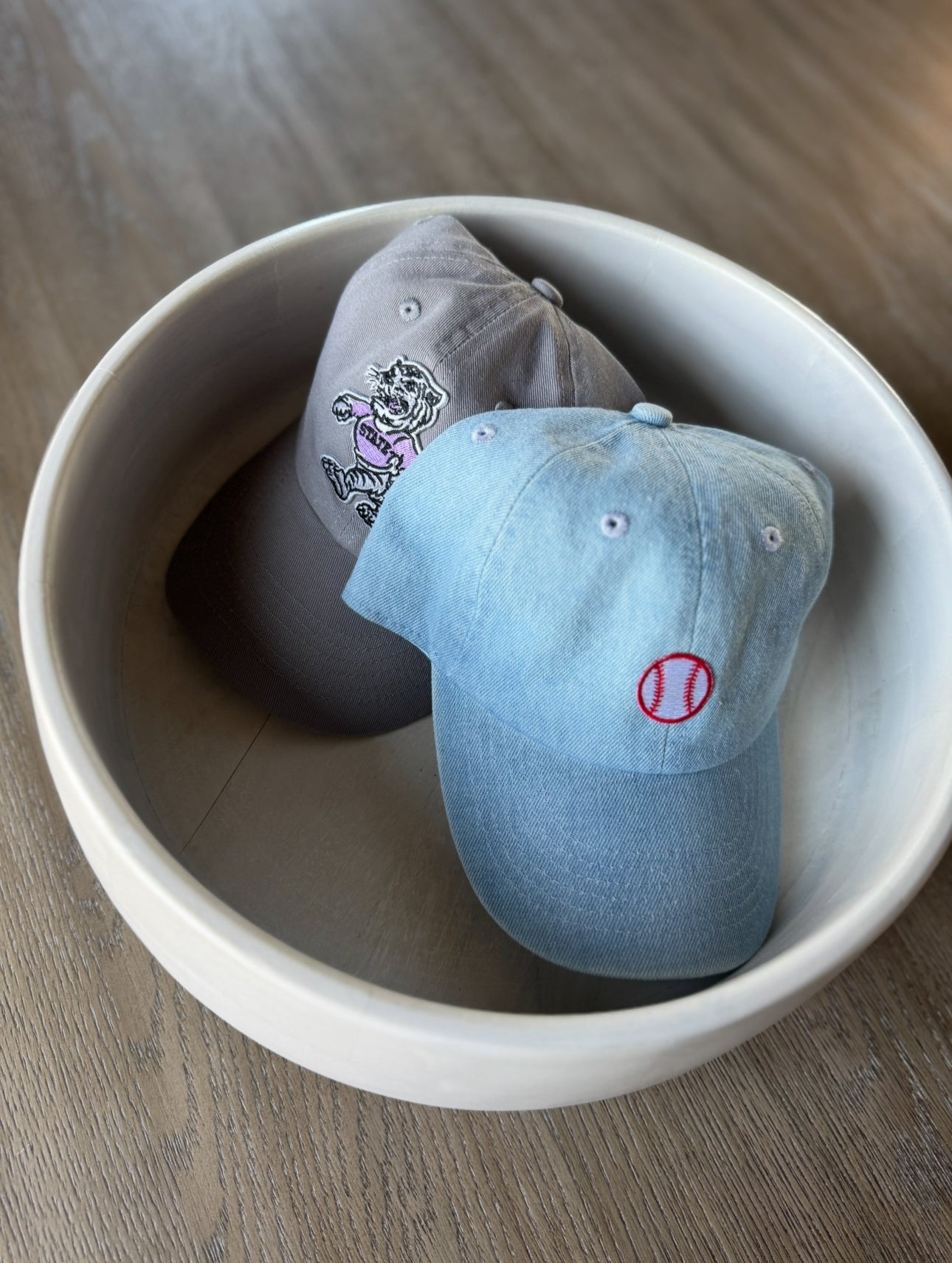 DENIM BASEBALL PATCH CAP