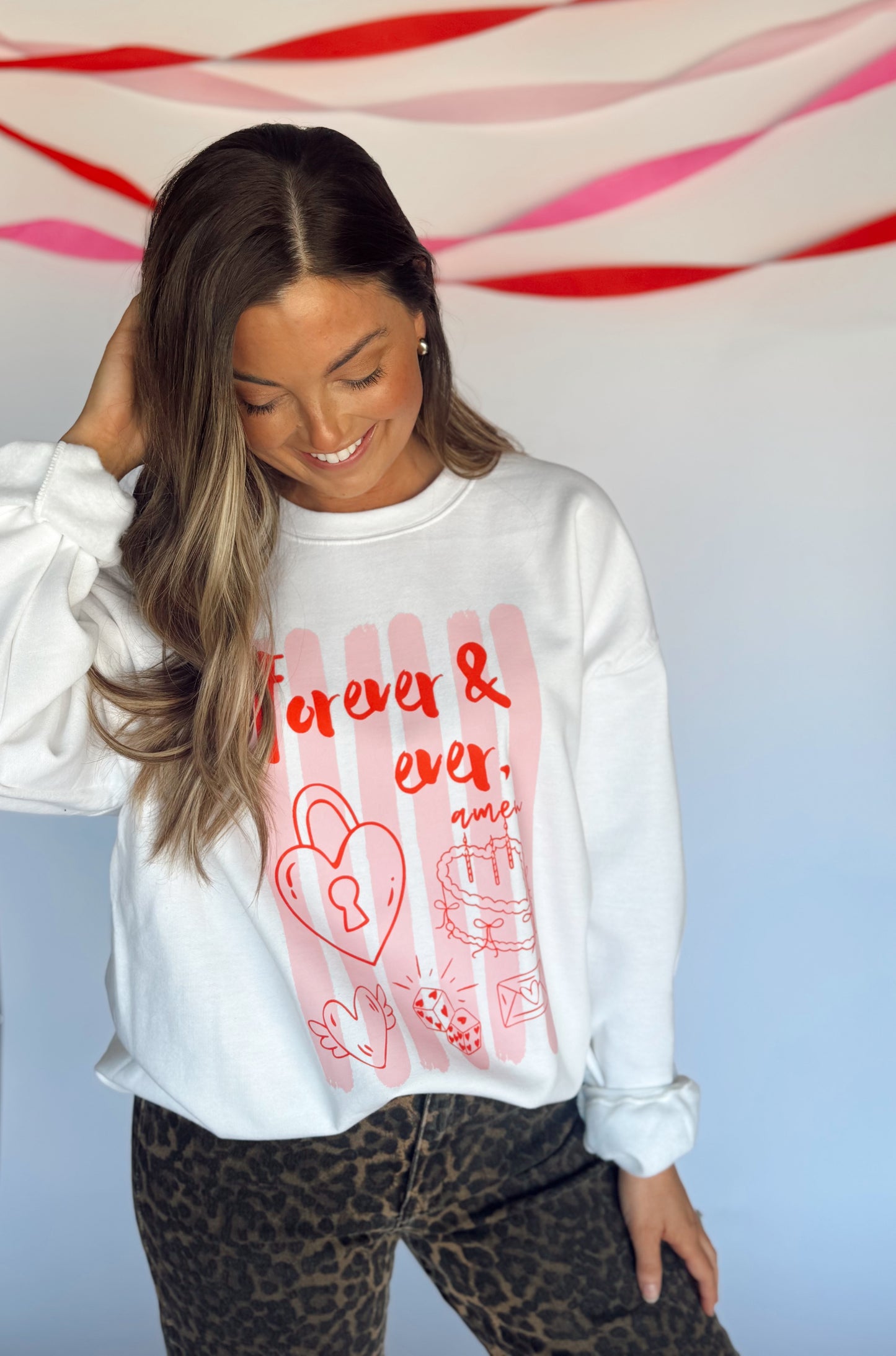 FOREVER & EVER AMEN—ADULT CREWNECK
