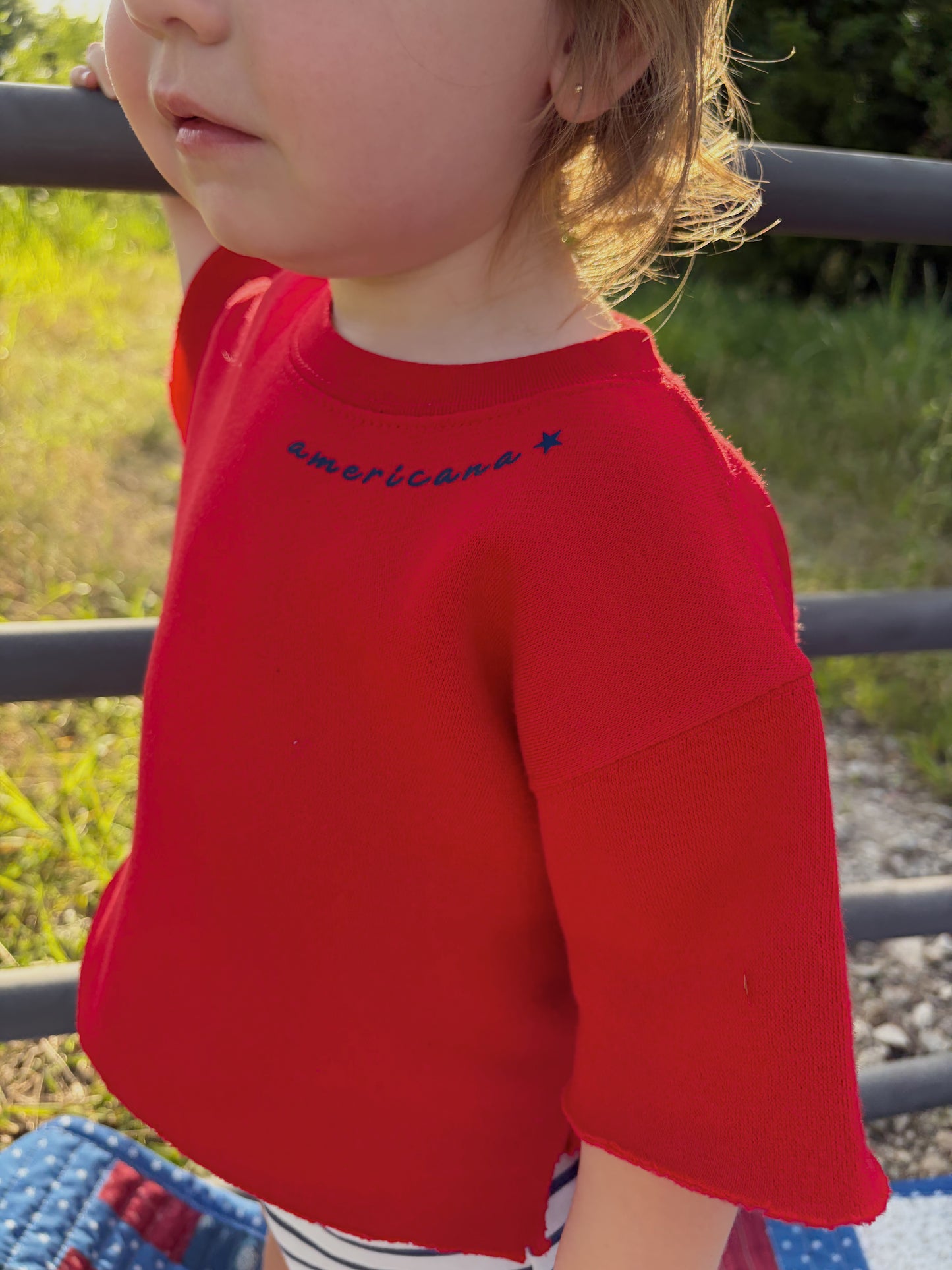 AMERICANA CROP FLEECE—INFANT/ TODDLER/ YOUTH
