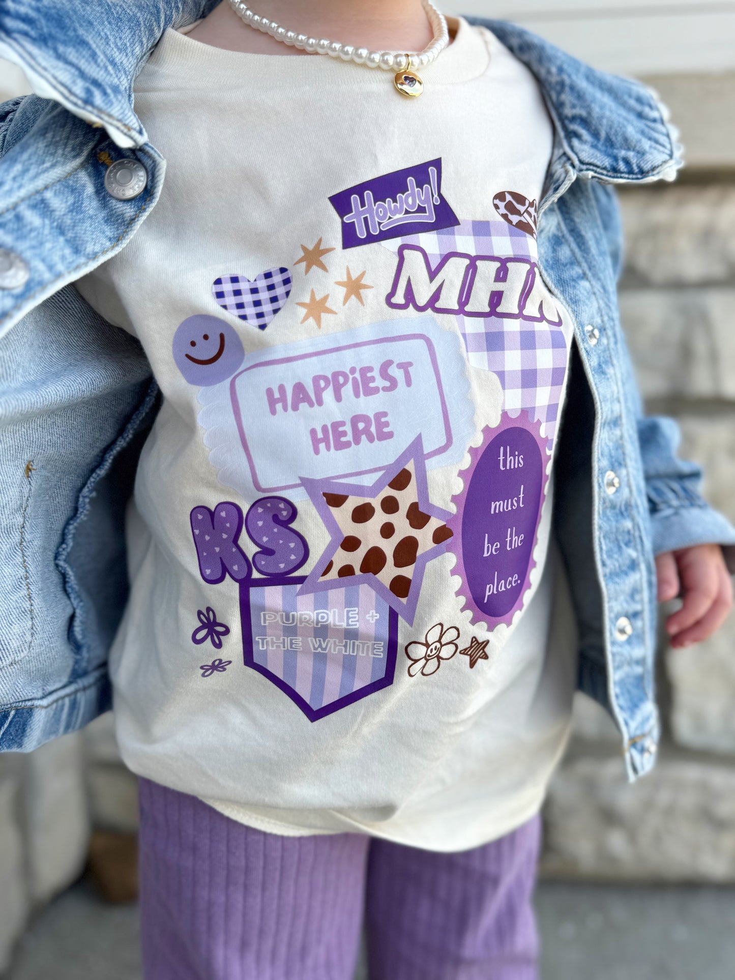 MANHAPPY COLLAGE- INFANT ONESIE + TODDLER/YOUTH TEE